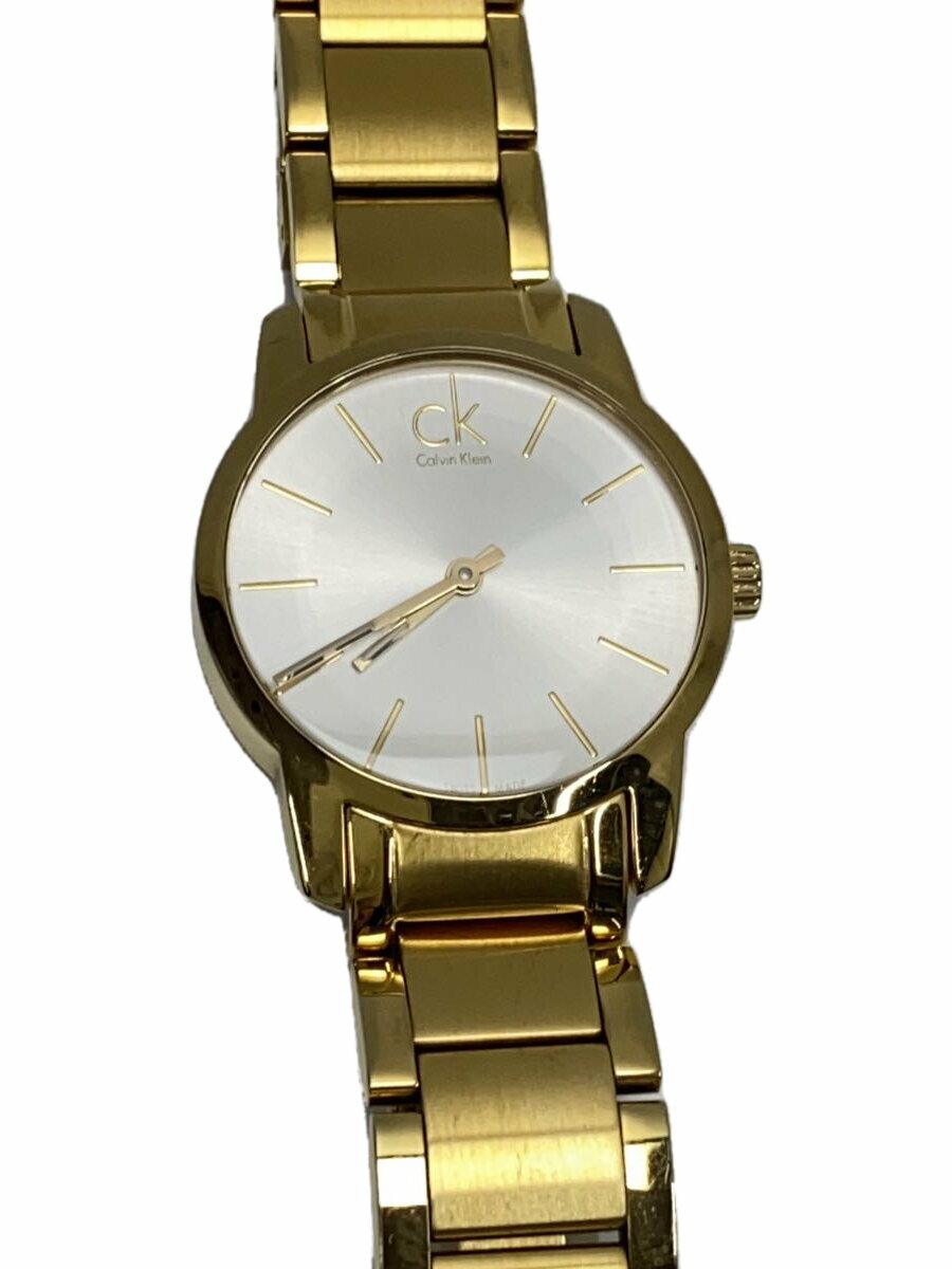 【中古】Calvin Klein◆クォーツ腕時計