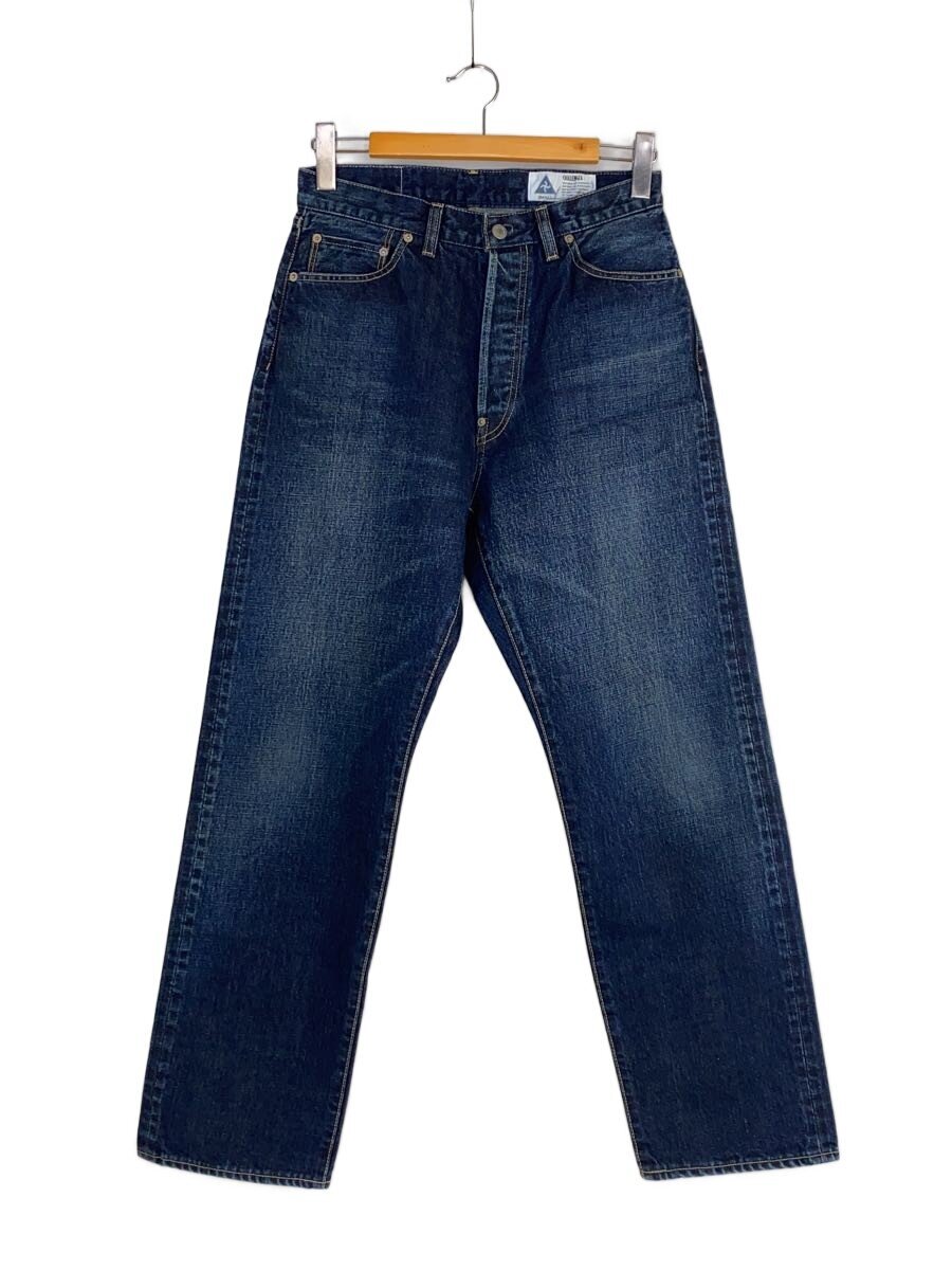 【中古】CHALLENGER◆CLASSIC WASHED DENIM PANTS/S/コットン/インディゴ/無地/clg-pt024-014【メンズウェア】