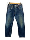 【中古】EVISU◆大戦モデル/ボトム/32/コットン/IDG/無地【メンズウェア】(4)