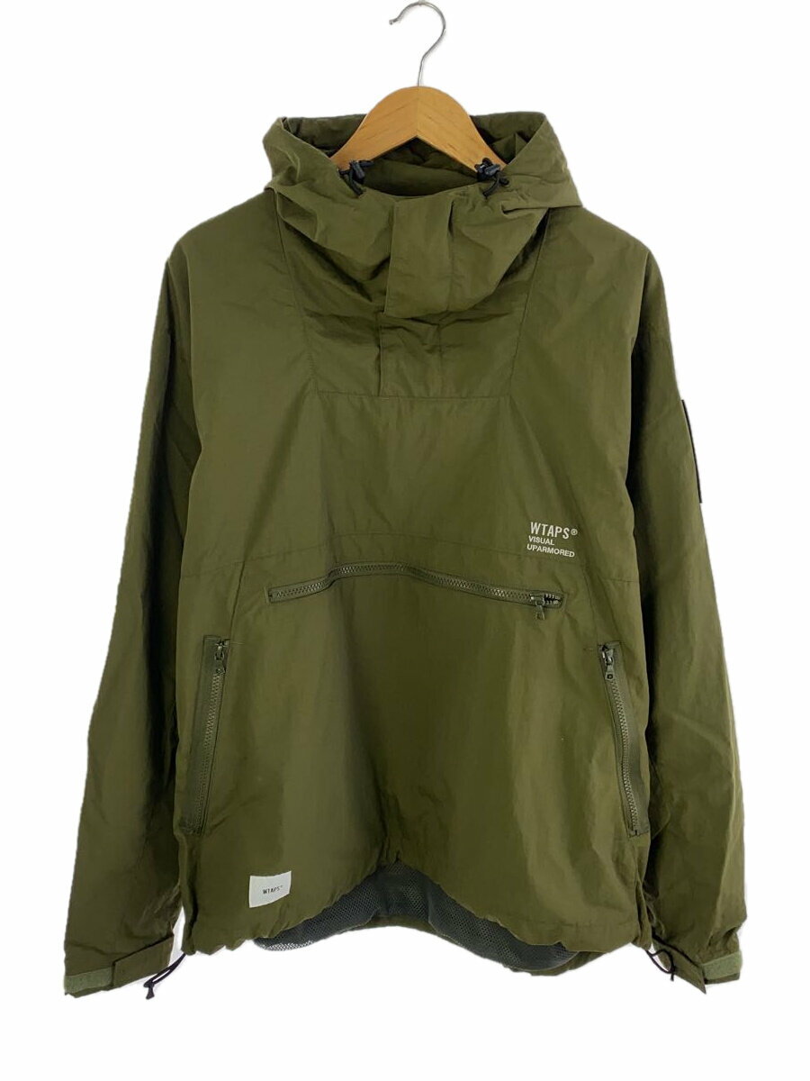 【中古】WTAPS◆ナイロンジャケット/3/ナイロン/カーキ/222WVDT-JKM02//【メンズウェア】