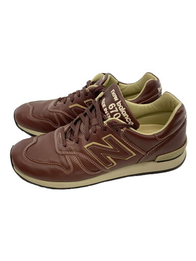 【中古】NEW BALANCE◆M670/ブラウン/UK8.5/BRW【シューズ】 【中古】NEW BALANCE◆M670/ブラウン/UK8.5/BRW【シューズ】