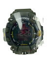 【中古】CASIO◆ソーラー腕時計/デジタル/ラバー/BLK/KHK/GW-9500-3JF【服飾雑貨他】(2)