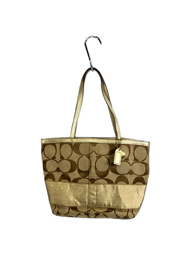 【中古】COACH◆ハンドバッグ/--/CML/総柄/10124【バッグ】 【中古】COACH◆ハンドバッグ/--/CML/総柄/10124【バッグ】