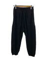 【中古】FLORENT◆ボトム/34/ポリエステル/BLK/2305F06009/JERSEY TWEED PANTS【レディースウェア】