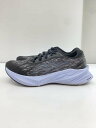 【中古】ASICS◆ランニングシューズ/24cm/BLK/F130722【スポーツ】