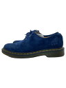 【中古】Dr.Martens◆ドレスシューズ/UK7/BLU/スウェード【シューズ】