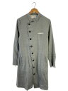 【中古】ASKYY◆コート/--/--/GRY/343 F14【メンズウェア】(4)
