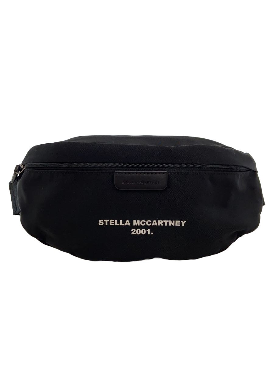 【中古】STELLAMcCARTNEY◆ウエストバッグ/ポリエステル/BLK【バッグ】