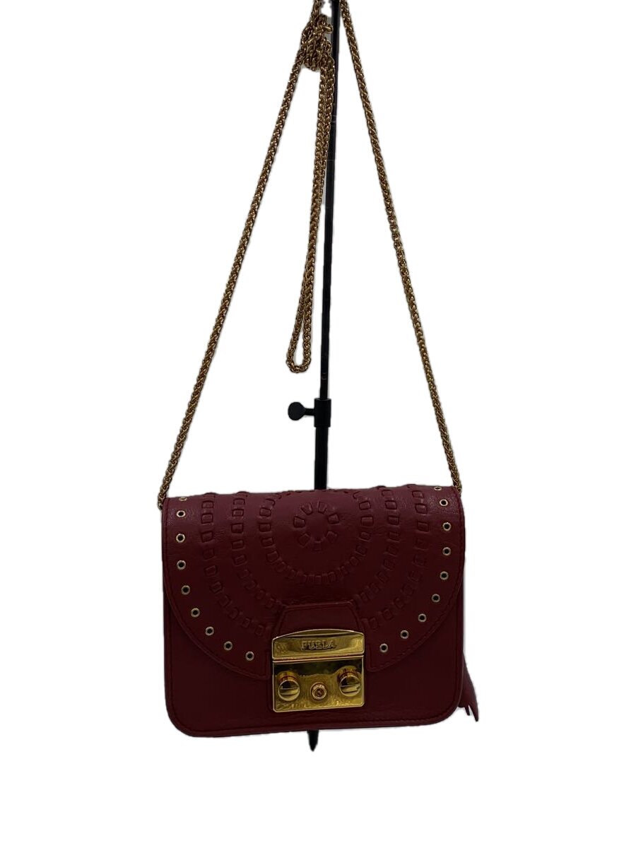 Furla - 【中古】FURLA◆ショルダーバッグ/--/BRD【バッグ】