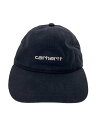 【中古】Carhartt◆キャップ/FREE/コットン/BLK/無地/メンズ【服飾雑貨他】(4)