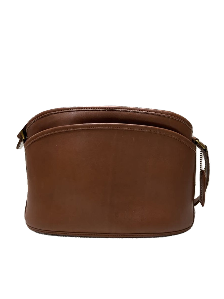 【中古】COACH◆ショルダーバッグ/レザー/BRW/9976【バッグ】
