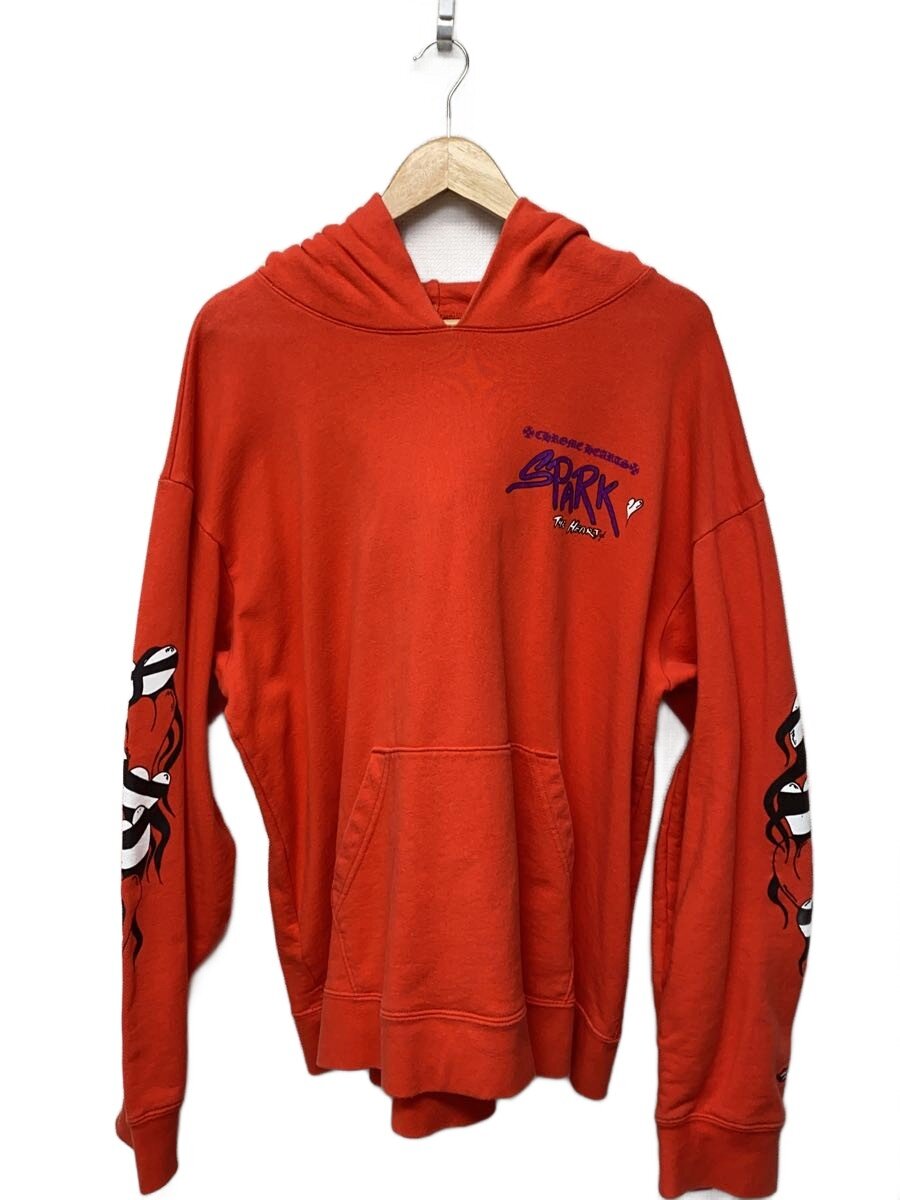 CHROME HEARTS◆×Matty Boy/パーカー/XXL/コットン/オレンジ/408154464/? NULL ?