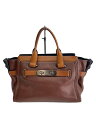 【中古】COACH◆スワッガーショルダーバッグ//レザー/2WAY/BRW/34420【バッグ】(4)