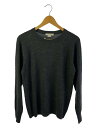 【中古】JOHN SMEDLEY◆メリノ/ニット・セーター(薄手)/M/ウール/GRY【メンズウェア】(4)