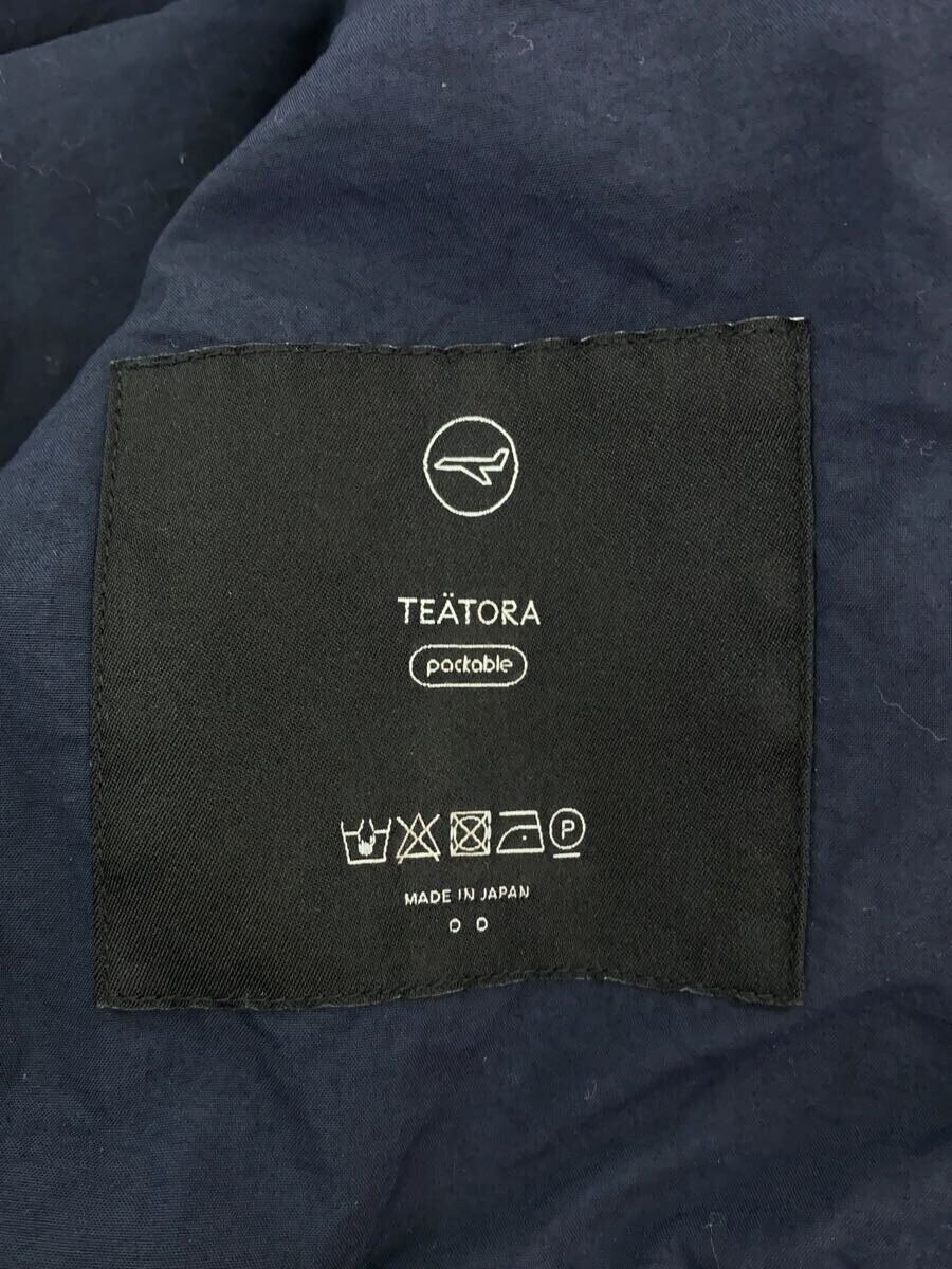 【中古】TEATORA◆コート/2/ナイロン/NVY/tt-102-P【メンズウェア】