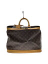 【中古】LOUIS VUITTON◆クルーザーバッグ40_モノグラム・キャンバス_BRW/PVC/BRW/モノグラム【バッグ】