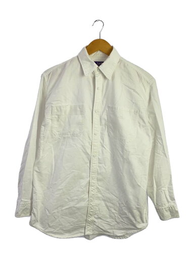 【中古】THE NORTH FACE PURPLE LABEL◆COTTON POLYESTER OX WORK SHIRT/S/コットン/WHT【メンズウェア】 【中古】THE NORTH FACE PURPLE LABEL◆COTTON POLYESTER OX WORK SHIRT/S/コットン/WHT【メンズウェア】