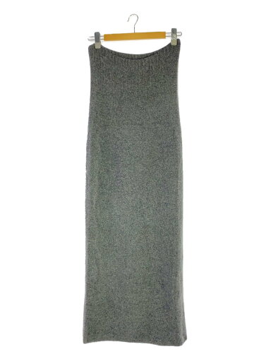【中古】PHEENY◆ロングスカート/--/--/GRY【レディースウェア】 【中古】PHEENY◆ロングスカート/--/--/GRY【レディースウェア】