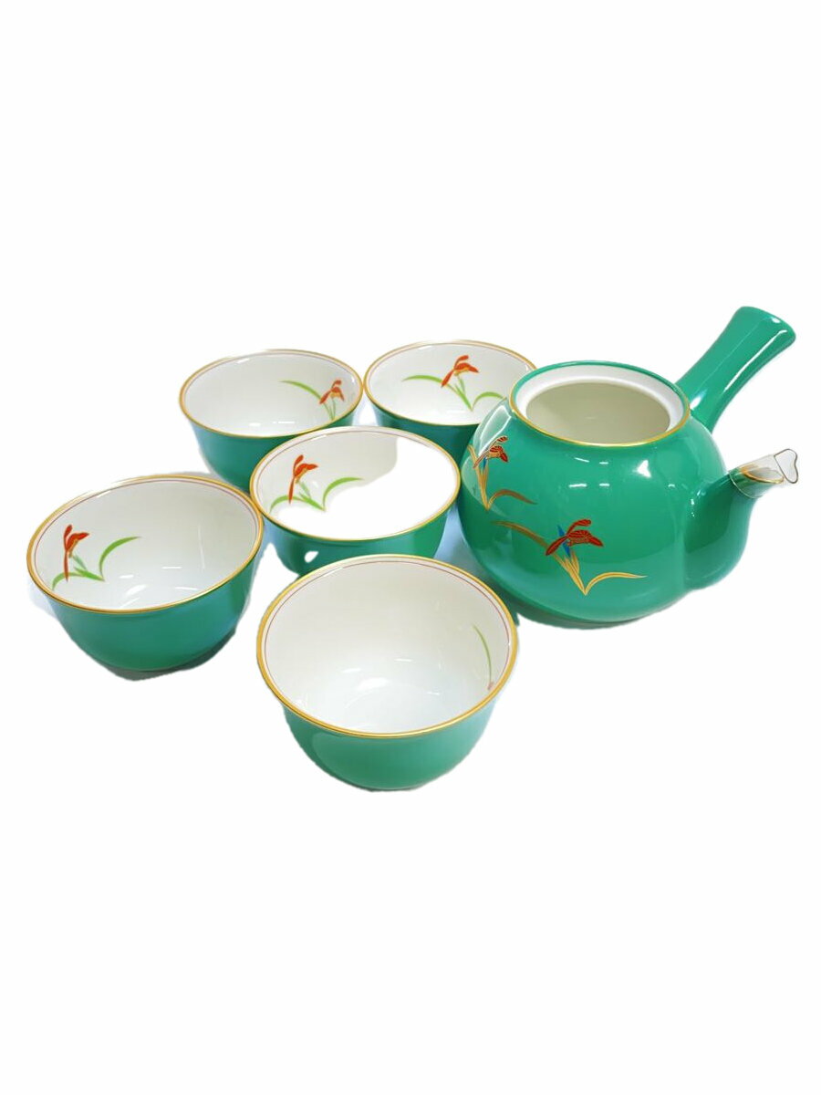 【中古】香蘭社◆湯呑/6点セット/GRN【キッチン用品】