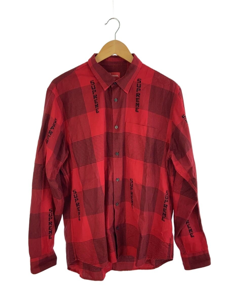 楽天市場】supreme logo plaid shirtの通販