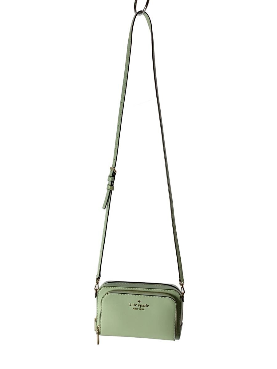 KATE SPADE - 【中古】kate spade new york◆ショルダーバッグ/GRN/無地/WLR00410【バッグ】