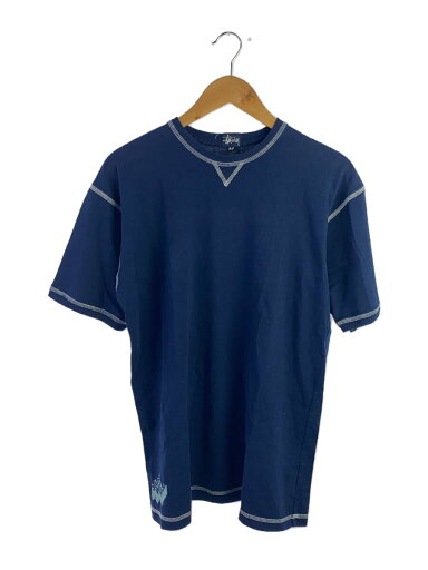 【中古】STUSSY◆Tシャツ/M/コットン/NVY/無地//【メンズウェア】 【中古】STUSSY◆Tシャツ/M/コットン/NVY/無地//【メンズウェア】