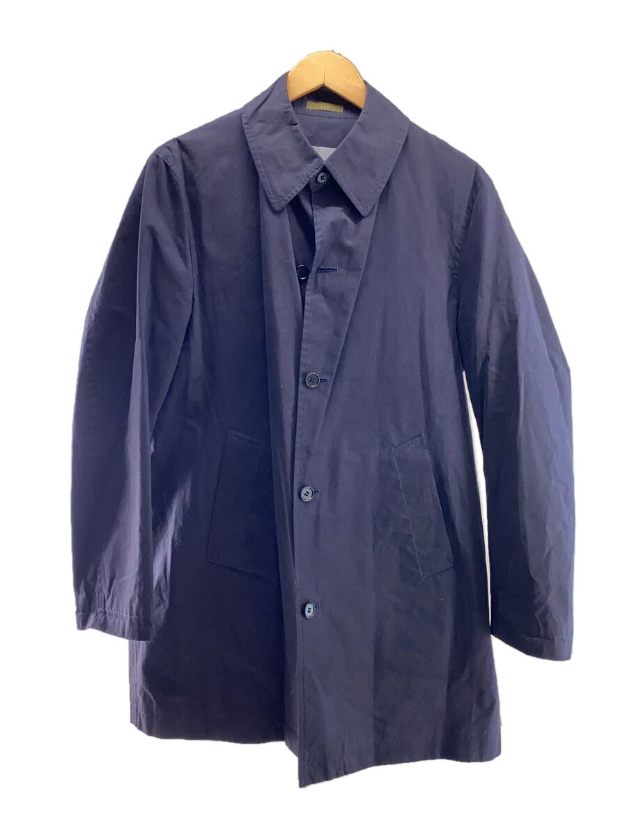 【中古】Yohji Yamamoto D’URBAN A.A.R◆コート/M/コットン/NVY/無地/X460501/ステンカラー【メンズウェア】