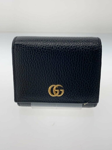 【中古】GUCCI◆ミディアム・ウォレット/レザー/BLK/メンズ【服飾雑貨他】 【中古】GUCCI◆ミディアム・ウォレット/レザー/BLK/メンズ【服飾雑貨他】