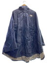 【中古】THE NORTH FACE◆WP CAMP CAPE_WP キャンプ ケープ/ナイロン/NVY//【メンズウェア】