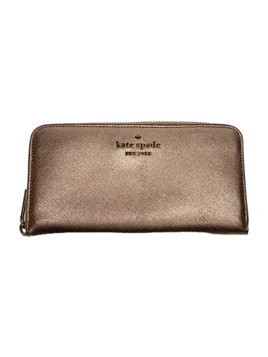 【中古】kate spade new york◆長財布/--/GLD/無地/レディース/WLR00130/ゴールド【服飾雑貨他】 【中古】kate spade new york◆長財布/--/GLD/無地/レディース/WLR00130/ゴールド【服飾雑貨他】