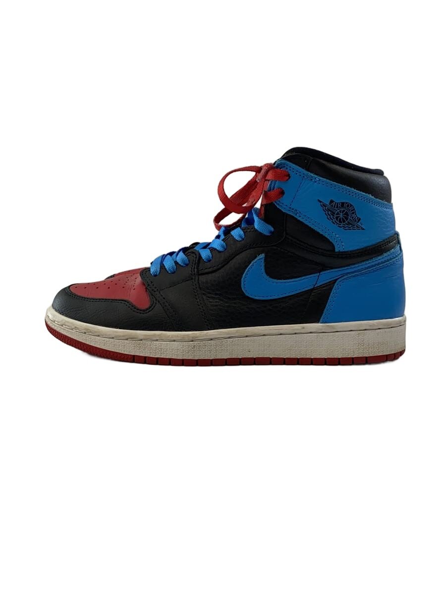 NIKE◆WMNS AIR JORDAN 1 HIGH OG/ウィメンズ エアジョーダン/ブラック/CD0461-046/
