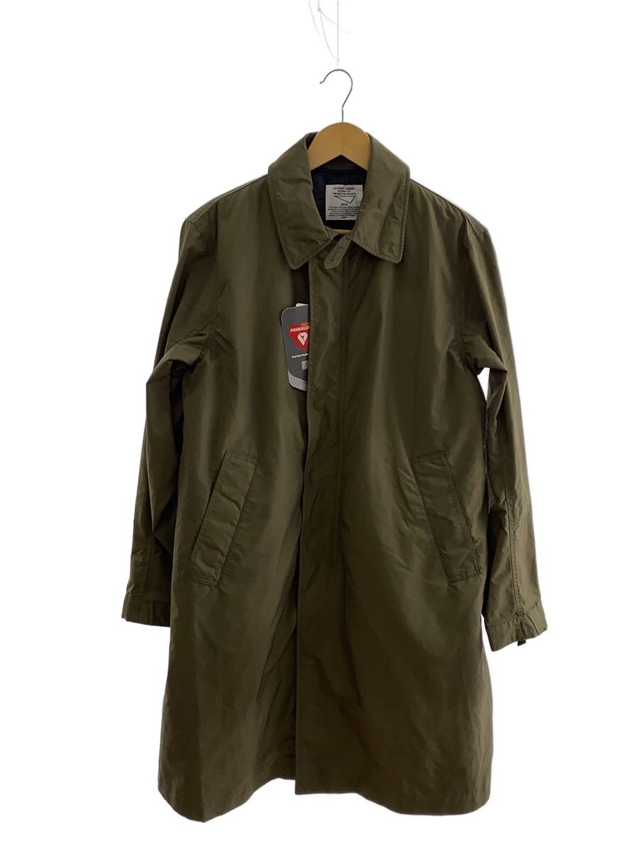 【中古】02DERIV.◆コート/1/ナイロン/KHK【メンズウェア】