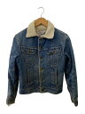 【中古】Lee◆推定70s~80s/STORM RIDER/裏ボア/ジャケット/34/デニム/インディゴ【メンズウェア】