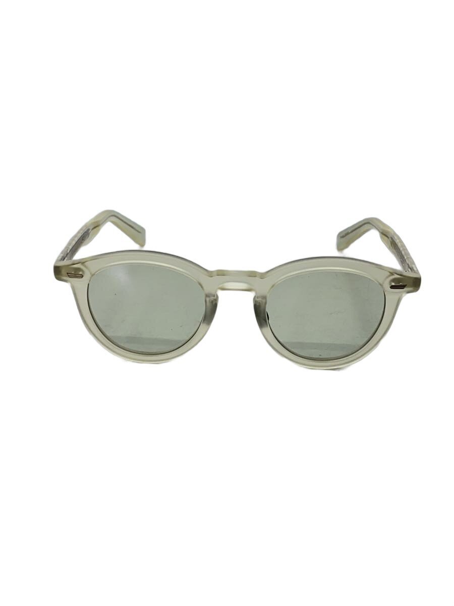 YELLOWS PLUS◆BENNET-566/LIMITED MODEL/サングラス/ボストン/プラスチック/CLR/GRN/メンズ