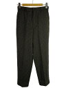 【中古】COMME des GARCONS HOMME◆90s/AD1997/ウールチェックスラックス/ボトム/S/ウール/BRW/HP-07007S【メンズウェア】