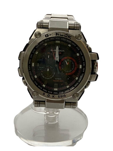 【中古】CASIO◆ソーラー腕時計・G-SHOCK/アナログ/シルバー【服飾雑貨他】 【中古】CASIO◆ソーラー腕時計・G-SHOCK/アナログ/シルバー【服飾雑貨他】