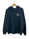 【中古】Champion◆タグ付/パーカー/ダメージ加工/M/コットン/BLK/218648【メンズウェア】