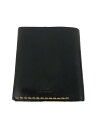 【中古】DURAM/STICO/2つ折り財布/レザー/BLK/無地/メンズ【服飾雑貨他】