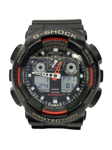 【中古】CASIO◆クォーツ腕時計/デジアナ/GA-100【服飾雑貨他】 【中古】CASIO◆クォーツ腕時計/デジアナ/GA-100【服飾雑貨他】