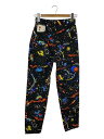 【中古】LOUIS VUITTON◆21SS/ゲームオン ギャラクシープリント/34/デニム/BLK/総柄/RW211A ZTO FKPA90【レディースウェア...