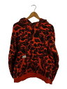 【中古】WTAPS◆パーカー/2/コットン/RED/182ATDT-CSM04S/ドローコード欠品//【メンズウェア】|詳細画像