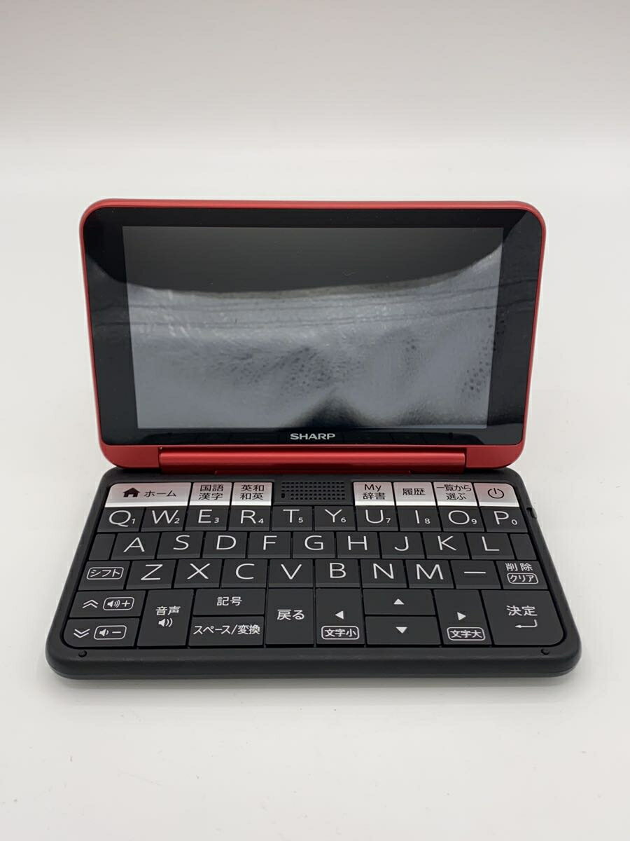 【中古】SHARP◆電子辞書 Brain PW-SH7-R 