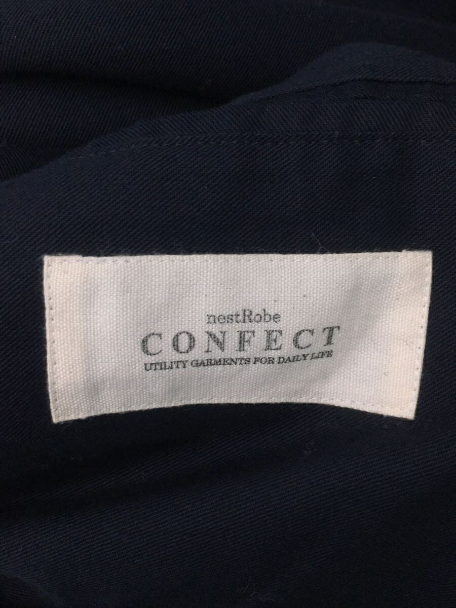 【中古】nest robe CONFECT◆19AW/ウールメルトンフーデッドコート/3/ウール/ネイビー/無地/02194-0041【メンズウェア】