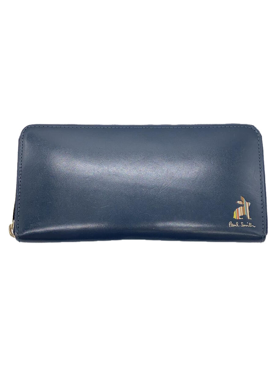 【中古】Paul Smith◆長財布/レザー/メンズマーケトリ