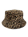 【中古】GRILLO/BEAMS別注/Leopard Bucket Hat/M/レオパード//【服飾雑貨他】