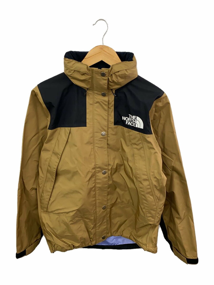 【中古】THE NORTH FACE◆MOUNTAIN RAINTEX JACKET_マウンテンレインテックスジャケット/L/ゴアテックス/BEG【レディースウェア】