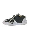 【中古】NIKE◆BLAZER LOW X SACAI_ブレー