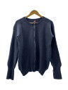 【中古】ジップアップセーター/デンマーク軍/ニット・セーター(厚手)/40/グレー【メンズウェア】