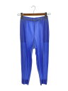 【中古】PLEATS PLEASE ISSEY MIYAKE◆ボトム/3/ポリエステル/BLU/PP23JF115/プリーツ【レディースウェア】