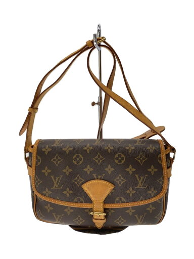【中古】LOUIS VUITTON◆ソローニュ_モノグラム・キャンバス_BRW/PVC/BRW/LOUIS VUITTON/ルイヴィトン【バッグ】 【中古】LOUIS VUITTON◆ソローニュ_モノグラム・キャンバス_BRW/PVC/BRW/LOUIS VUITTON/ルイヴィトン【バッグ】